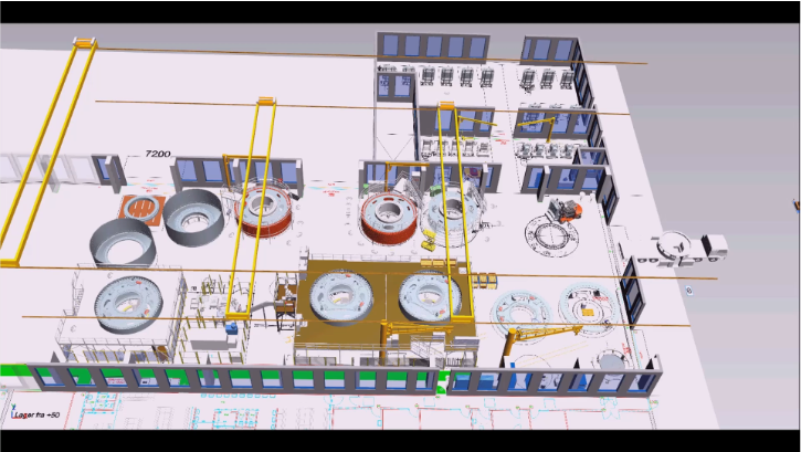 Digisphere real-time 3D digital twin of factory floor